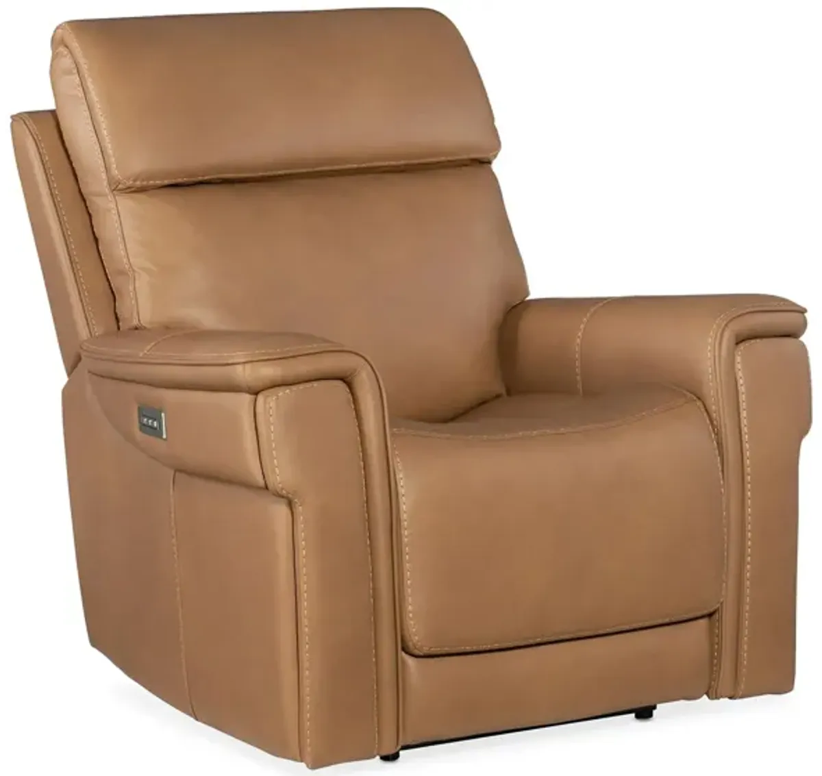 Lyra Zero Gravity Power Recliner with Power Headrest in Sahara Sandalwood by Hooker Furniture