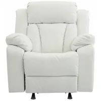 Daria Recliner in White by Glory Furniture
