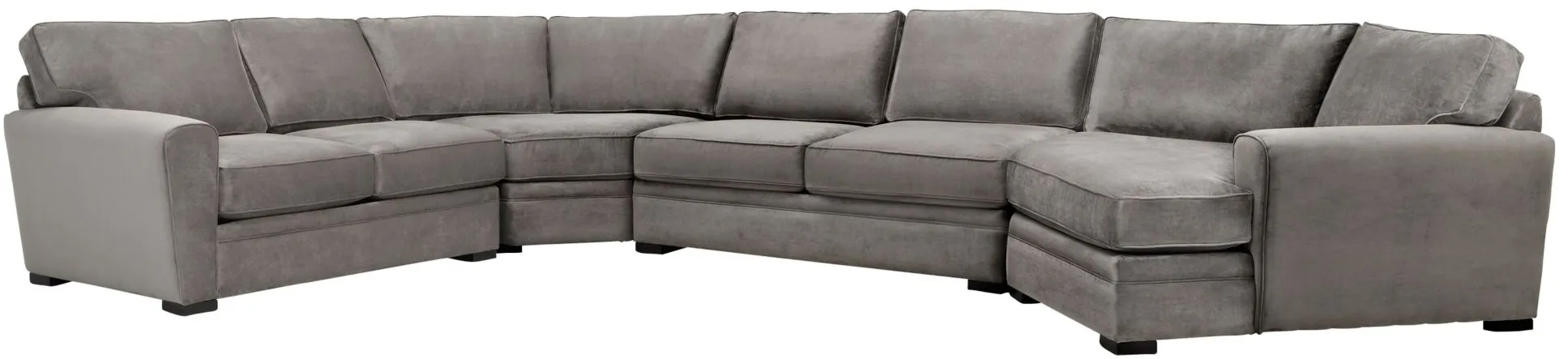 Artemis II 4-pc. Right Arm Facing Sectional Sofa in Vintage by Jonathan Louis