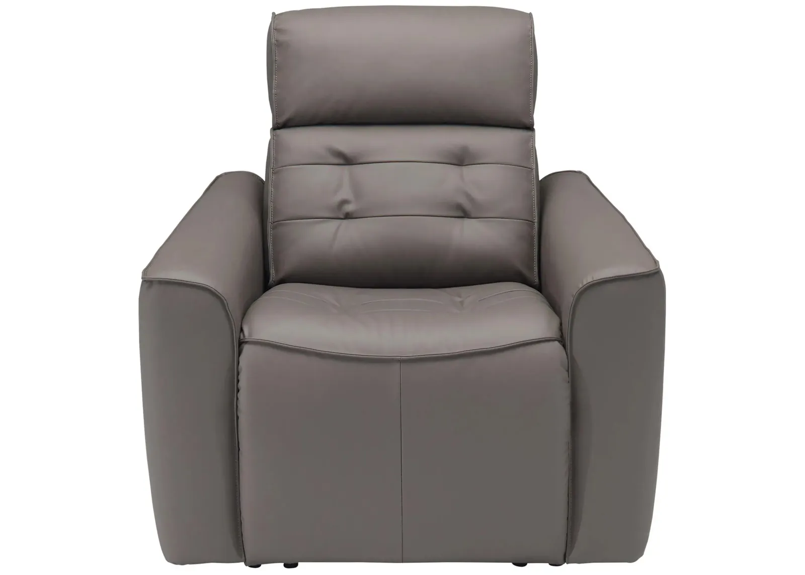 Hanlin Power Recliner w/ Power Headrest and Lumbar in Ultra Soft Mink by Bellanest