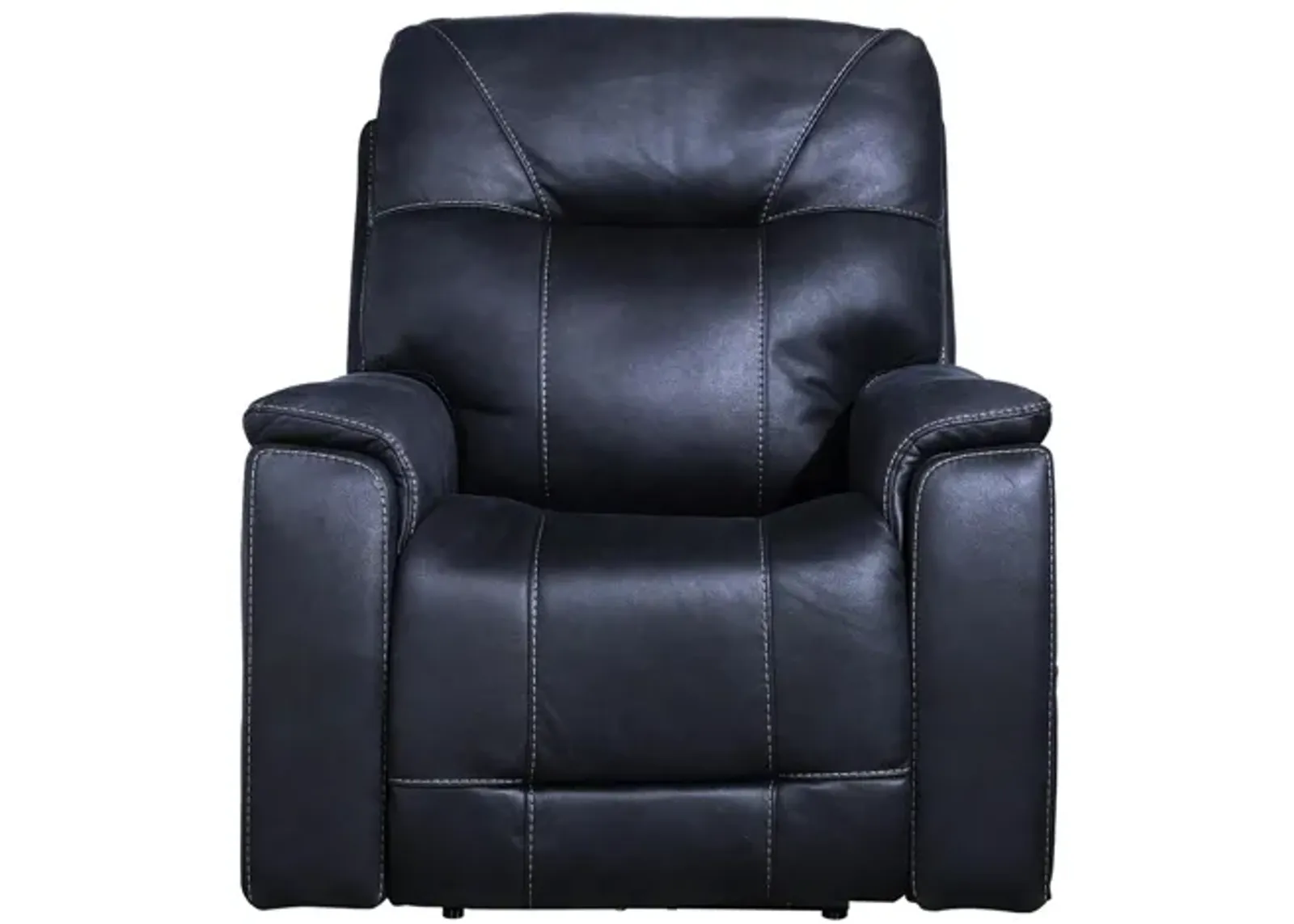 Lexington Power Media Recliner in Ocean Blue by Steve Silver Co.