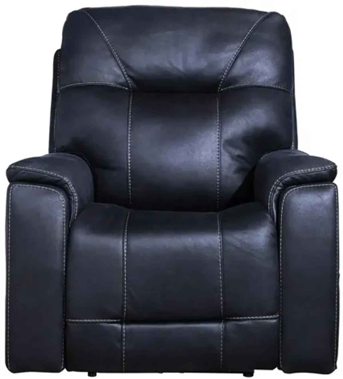 Lexington Power Media Recliner in Ocean Blue by Steve Silver Co.