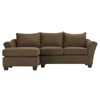 Foresthill 2-pc. Left Hand Chaise Sectional Sofa in Suede So Soft Mineral/Slate by H.M. Richards