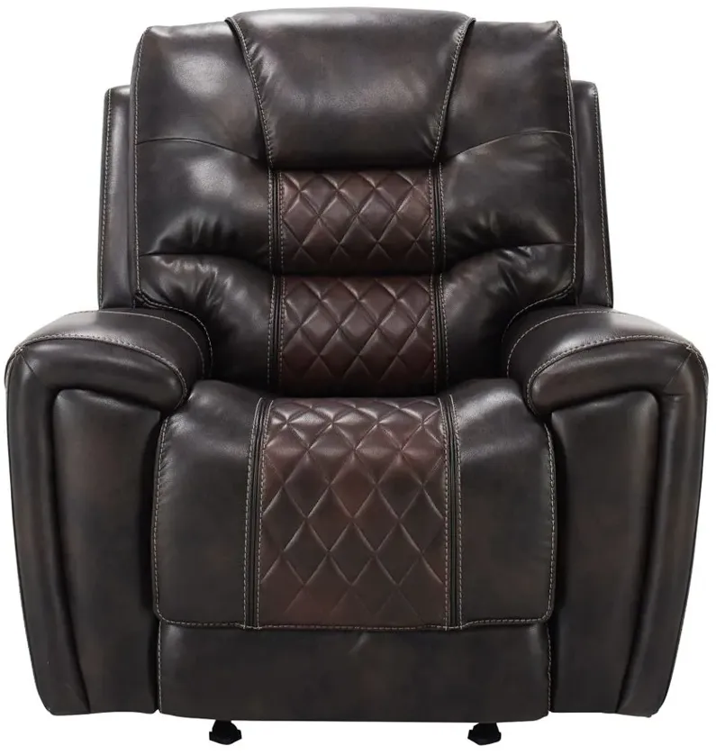 Corrigan Glider Recliner in Brown by Corinthian