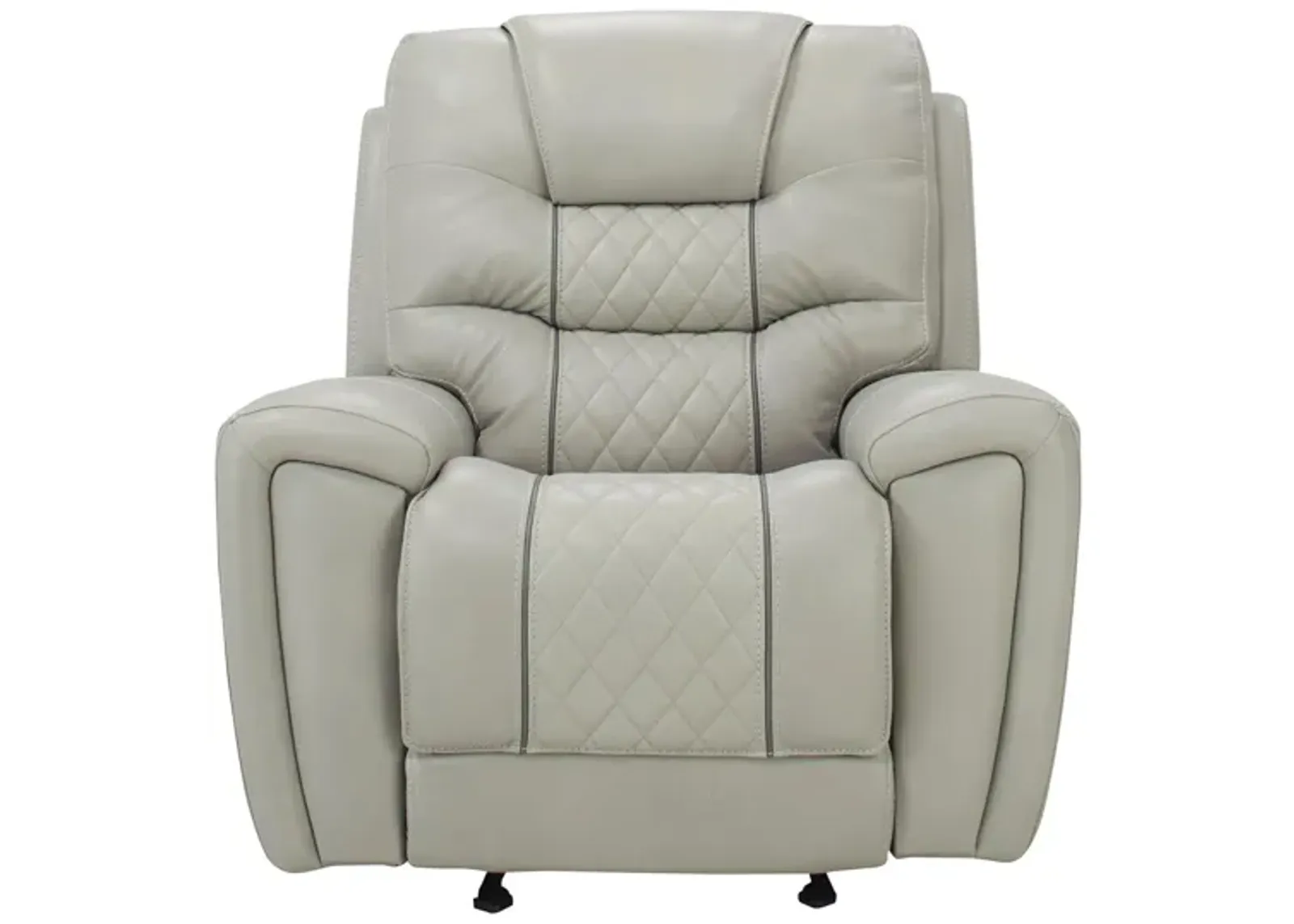 Corrigan Glider Recliner in Light Gray by Corinthian