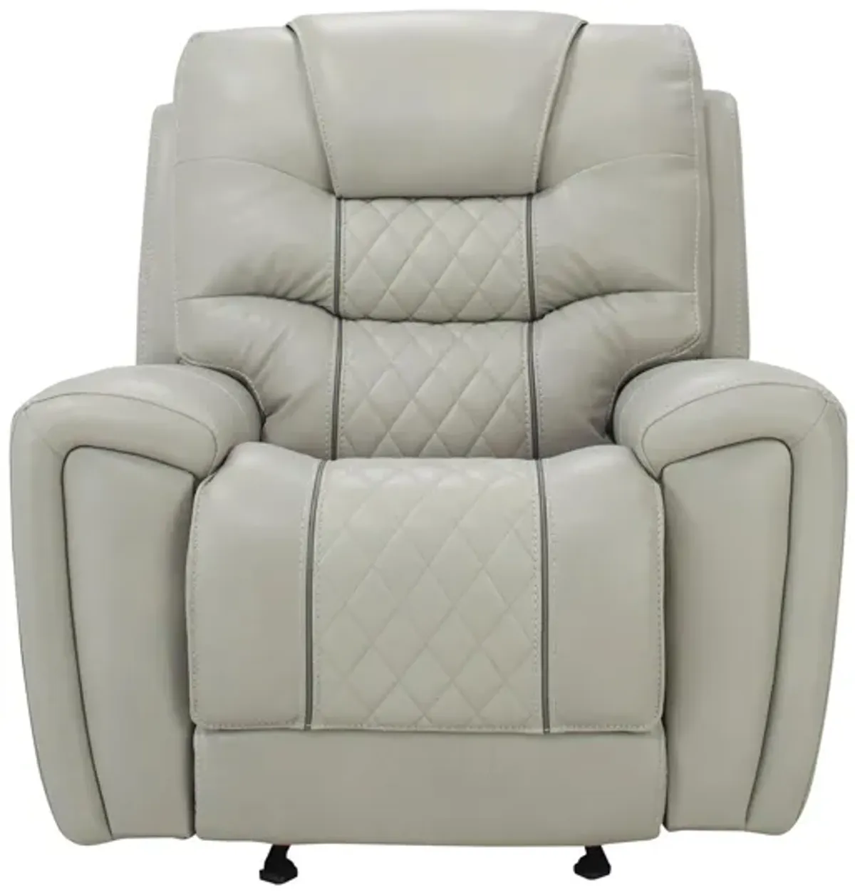 Corrigan Glider Recliner in Light Gray by Corinthian