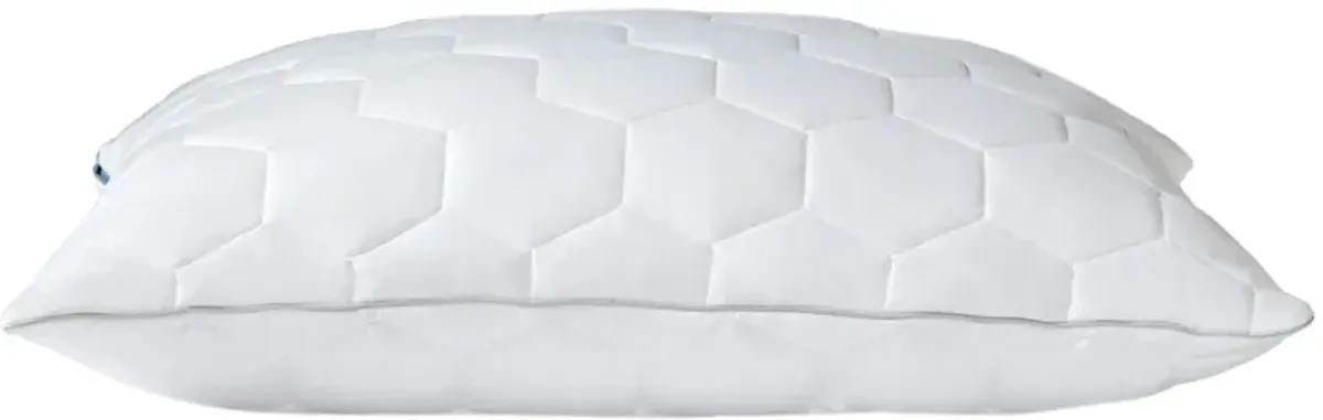 Elevated Performance by Sheex Standard Back Sleeper Pillow in White by Sheex Inc