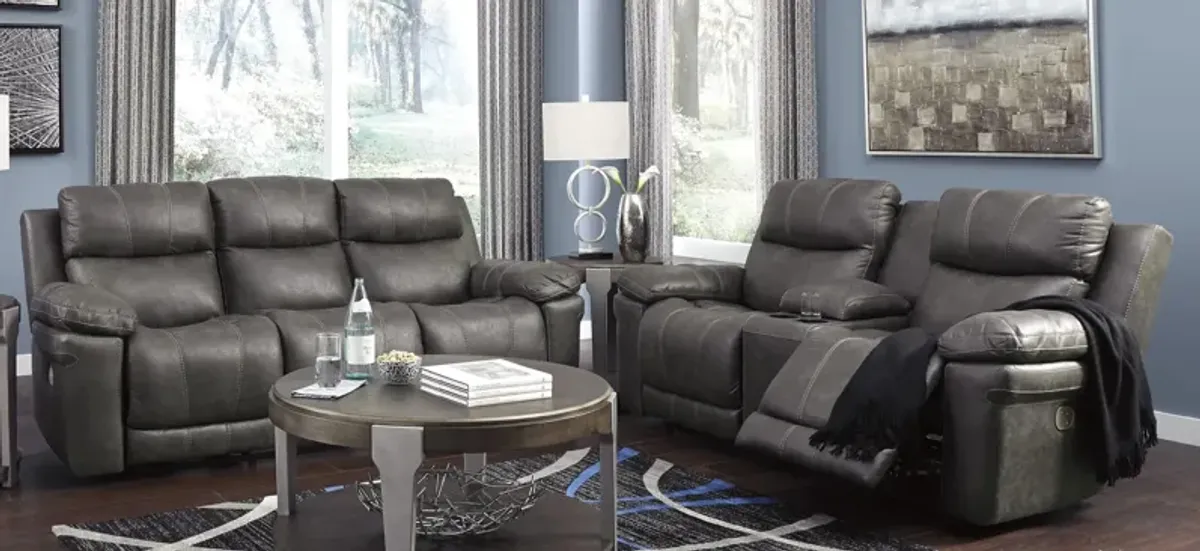 Erlangen Power Reclining Sofa w/ Adjustable Headrests