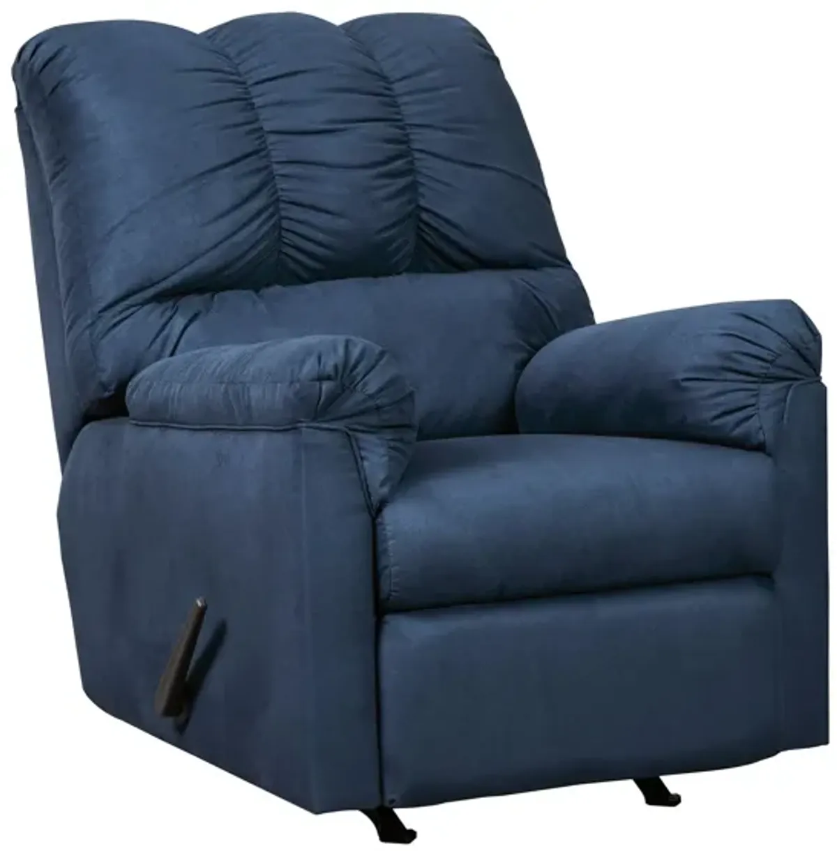 Whitman Rocker Recliner in Blue by Ashley Furniture