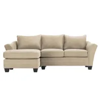 Foresthill 2-pc. Left Hand Chaise Sectional Sofa in Santa Rosa Linen by H.M. Richards