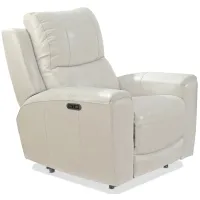 Laurel Power Reclining Chair in Ivory by Steve Silver Co.
