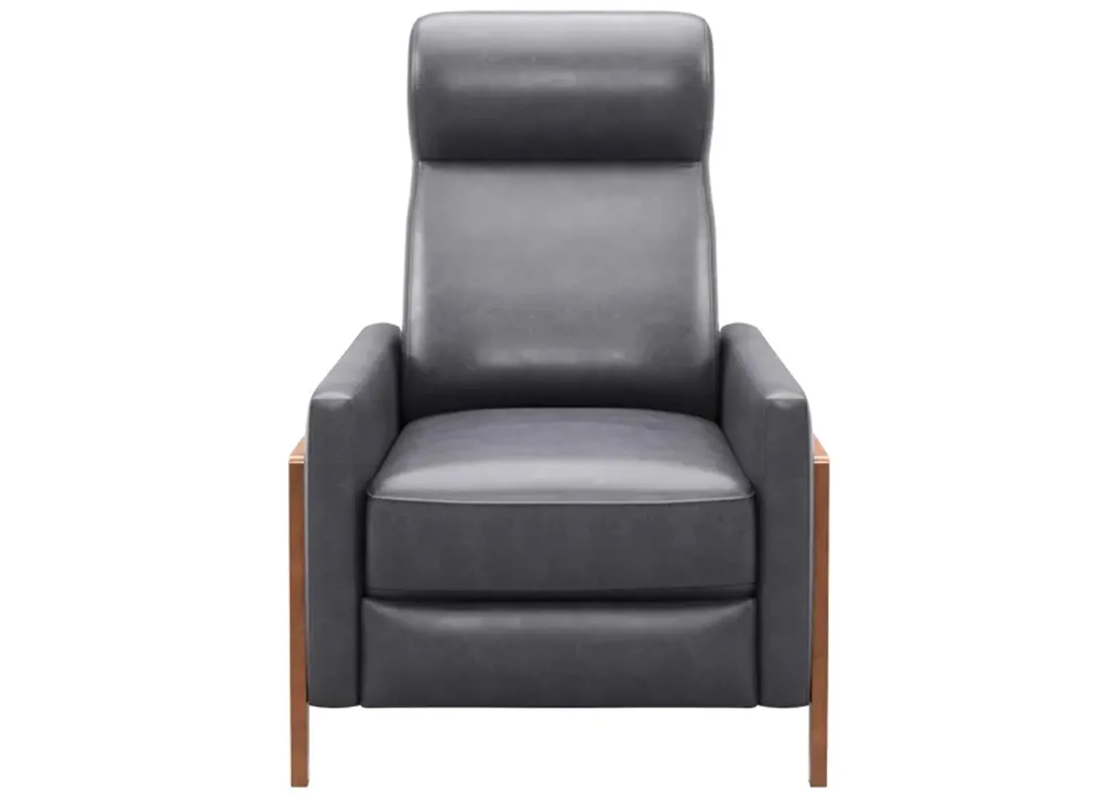 Edge Pushback Recliner in Gray by Sunset Trading