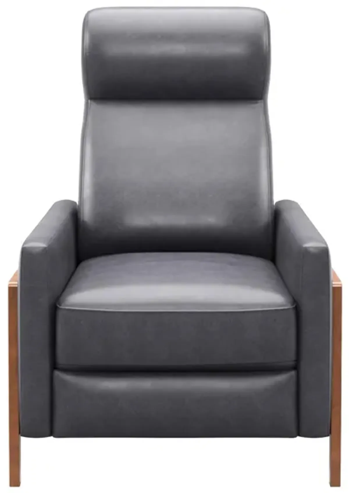 Edge Pushback Recliner in Gray by Sunset Trading