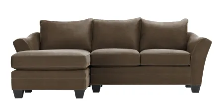 Foresthill 2-pc. Left Hand Chaise Sectional Sofa in Santa Rosa Taupe by H.M. Richards