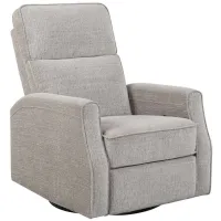 Tabor Swivel Gliding Recliner in Wheat by Emerald Home Furnishings