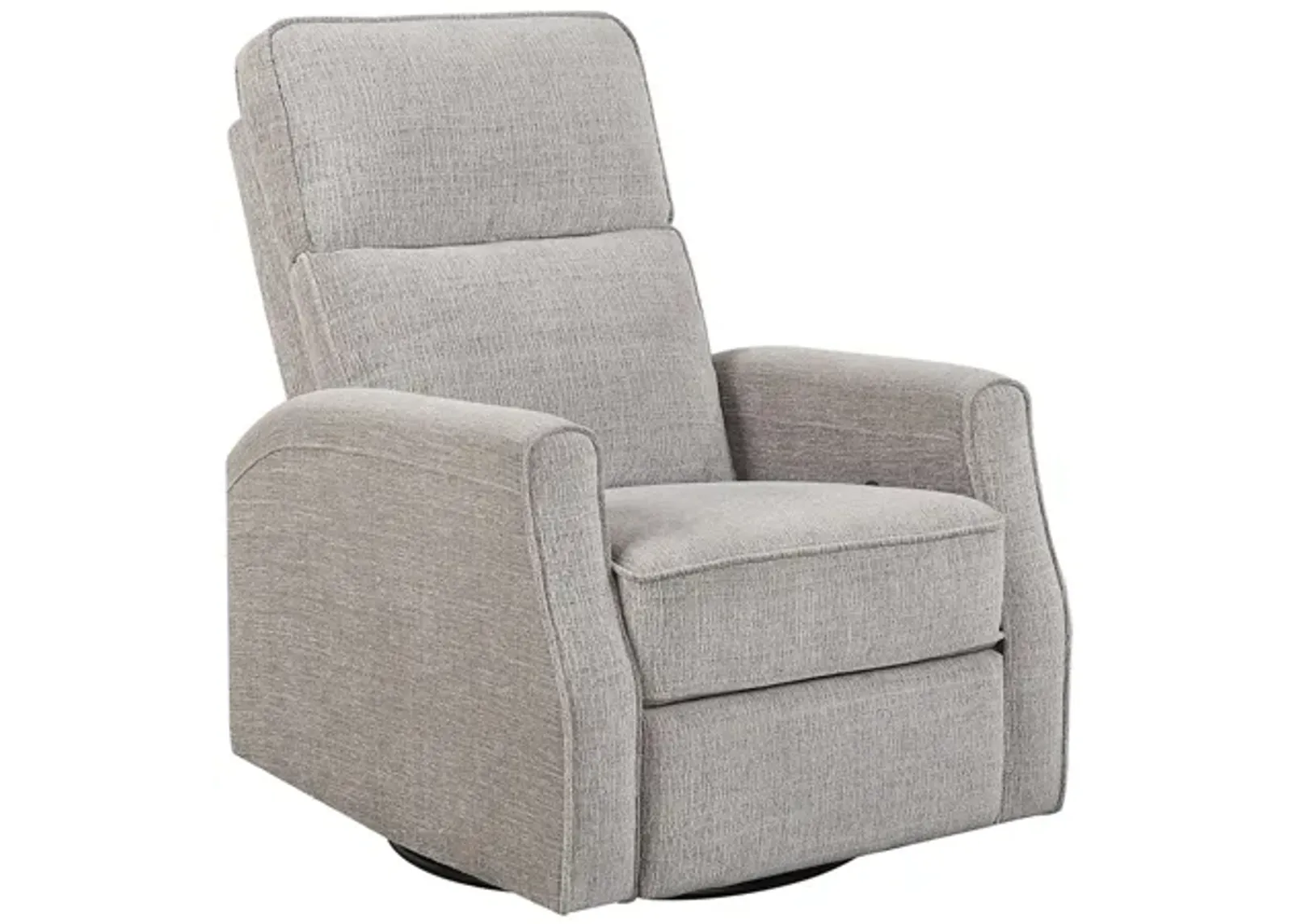 Tabor Swivel Gliding Recliner in Wheat by Emerald Home Furnishings