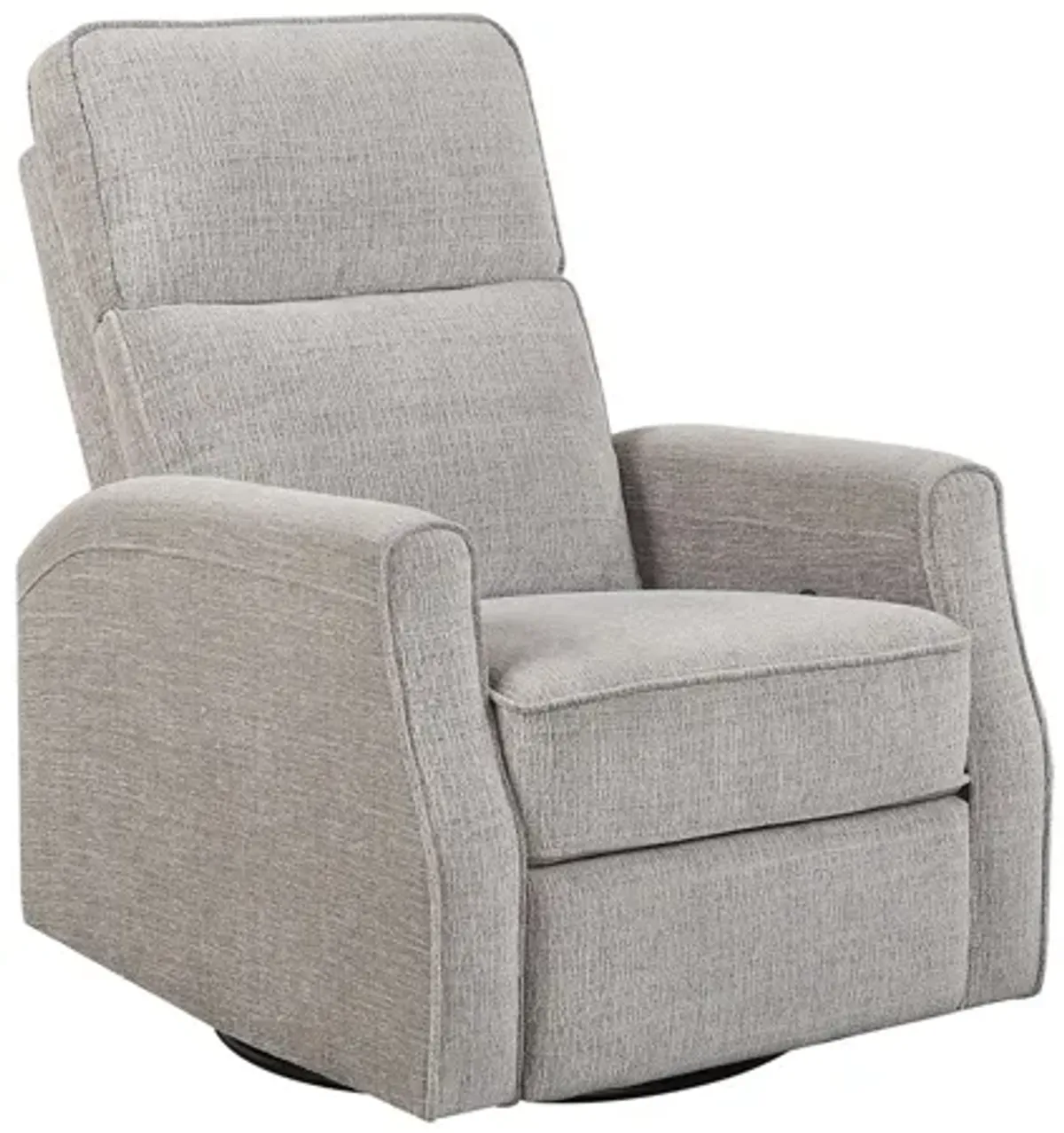 Tabor Swivel Gliding Recliner in Wheat by Emerald Home Furnishings