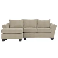 Foresthill 2-pc. Left Hand Chaise Sectional Sofa in Sugar Shack Putty by H.M. Richards
