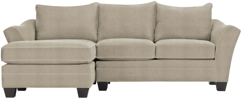 Foresthill 2-pc. Left Hand Chaise Sectional Sofa in Sugar Shack Putty by H.M. Richards