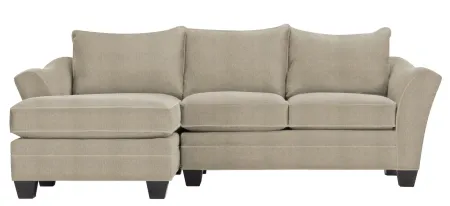 Foresthill 2-pc. Left Hand Chaise Sectional Sofa in Sugar Shack Putty by H.M. Richards
