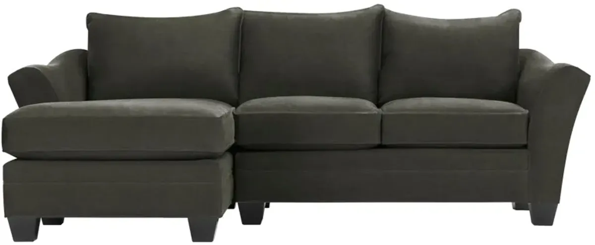 Foresthill 2-pc. Left Hand Chaise Sectional Sofa in Santa Rosa Slate by H.M. Richards