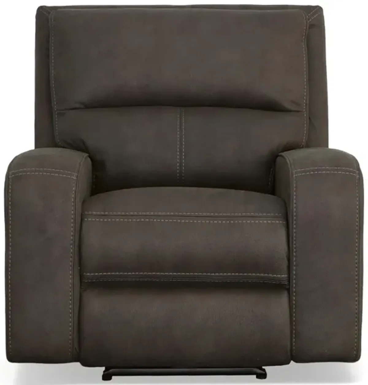 Nirvana Power Recliner w/ Power Headrest in Flint by Flexsteel