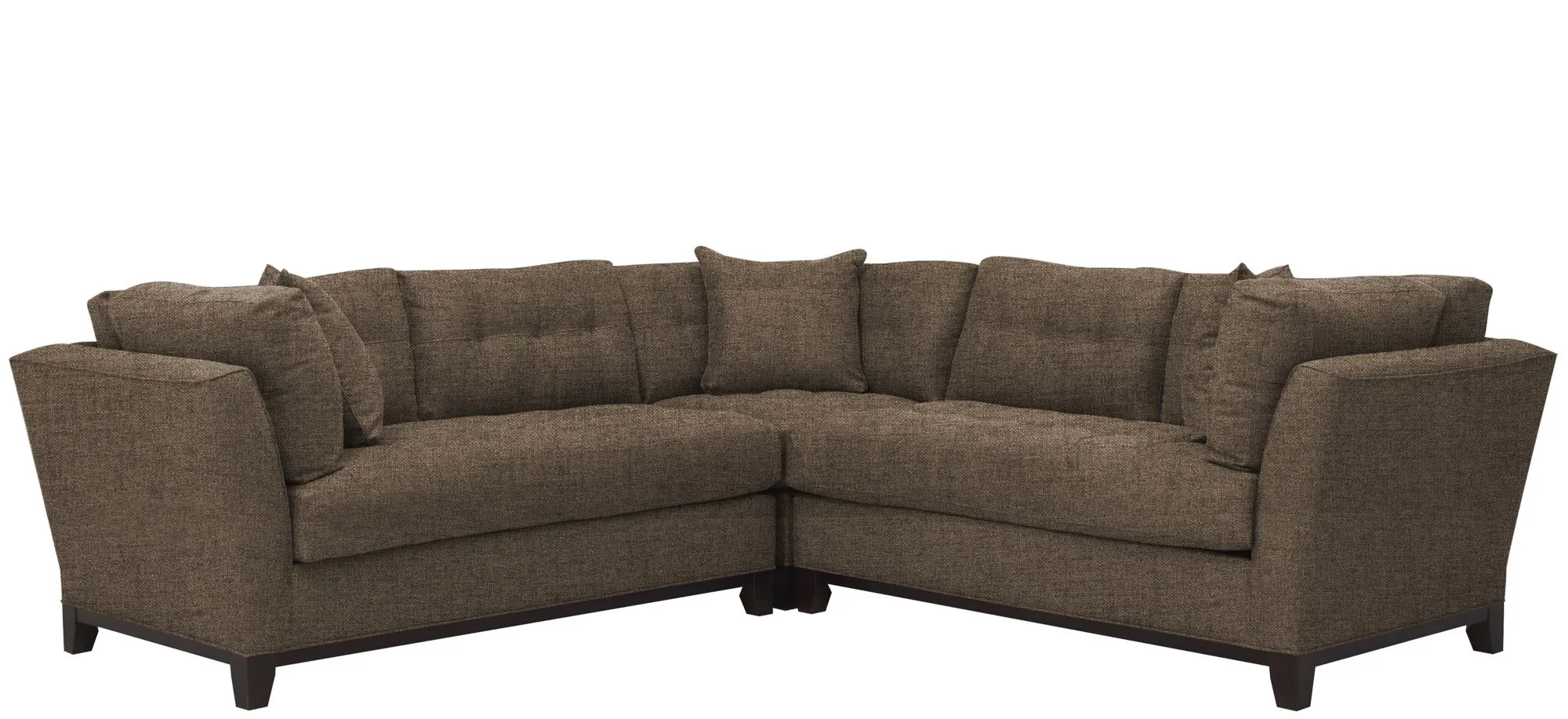 Cityscape 3-pc. Symmetrical Sectional in Santa Rosa Taupe by H.M. Richards