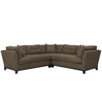 Cityscape 3-pc. Symmetrical Sectional in Santa Rosa Taupe by H.M. Richards
