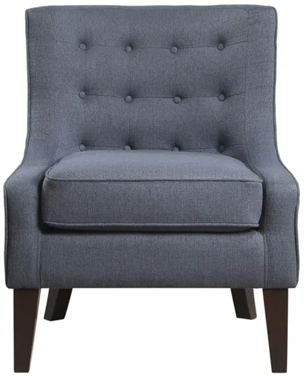 Boone Accent Chair in Blue by Homelegance