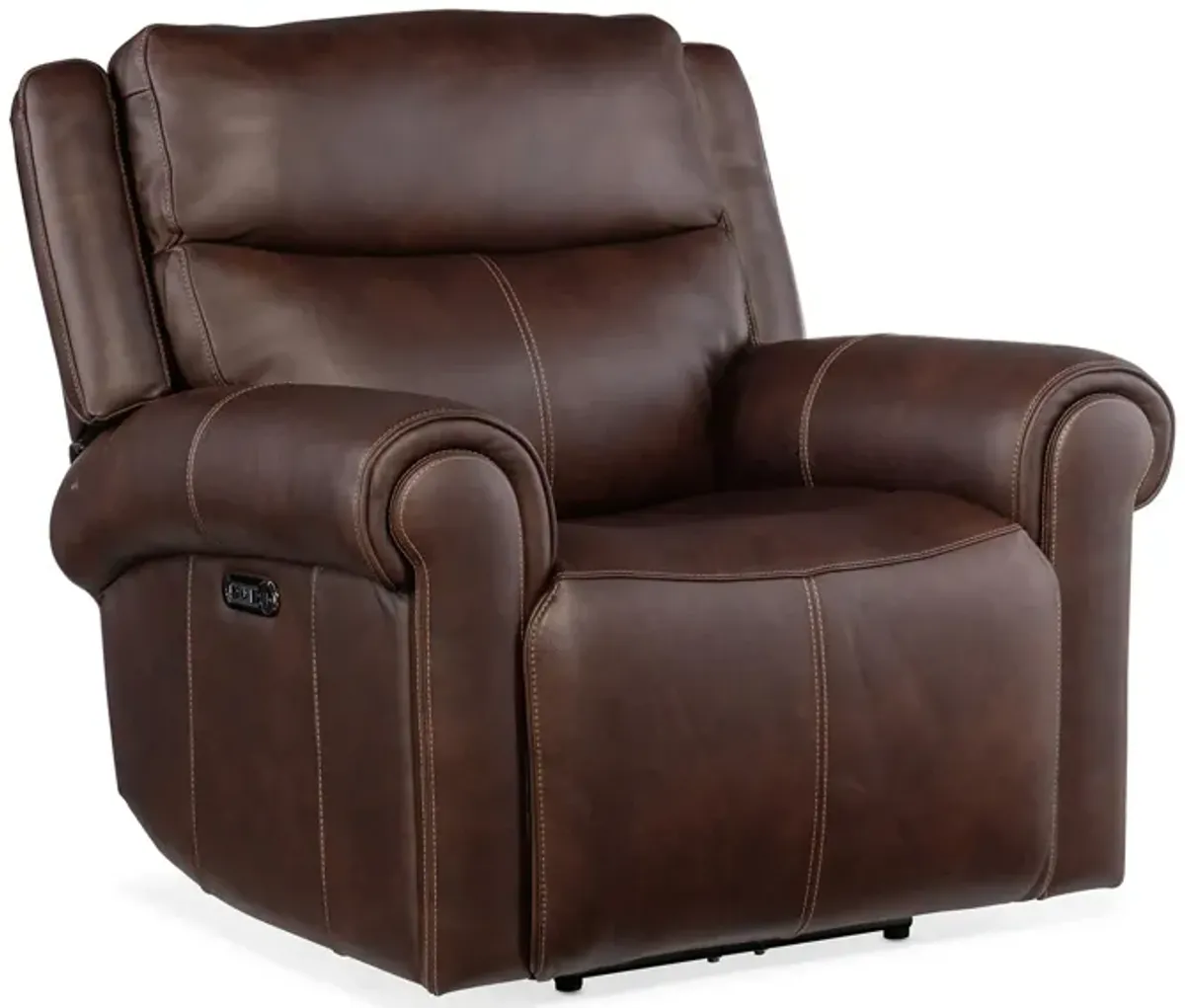 Oberon Zero Gravity Recliner in Caruso Walnut by Hooker Furniture