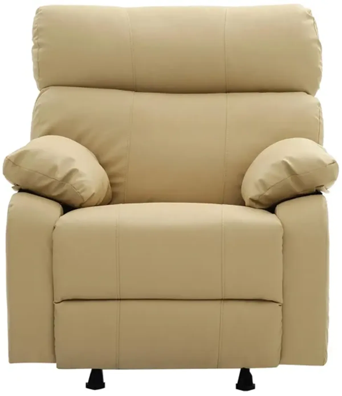 Manny Rocker Recliner in Beige by Glory Furniture