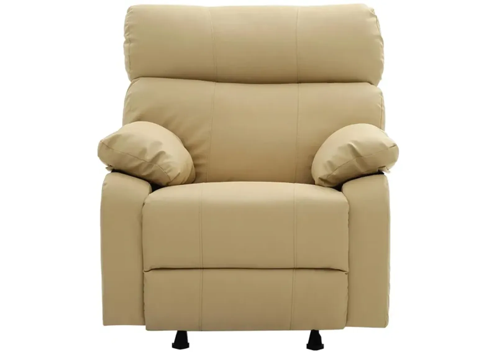 Manny Rocker Recliner in Beige by Glory Furniture