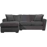 Artemis II 2-pc. Full Sleeper Left Hand Facing Sectional Sofa in Gypsy Graphite by Jonathan Louis