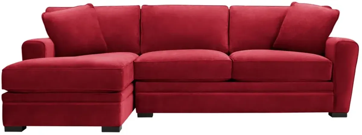 Artemis II 2-pc. Sectional in Gypsy Scarlet by Jonathan Louis