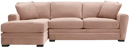 Artemis II 2-pc. Full Sleeper Left Hand Facing Sectional Sofa in Gypsy Blush by Jonathan Louis