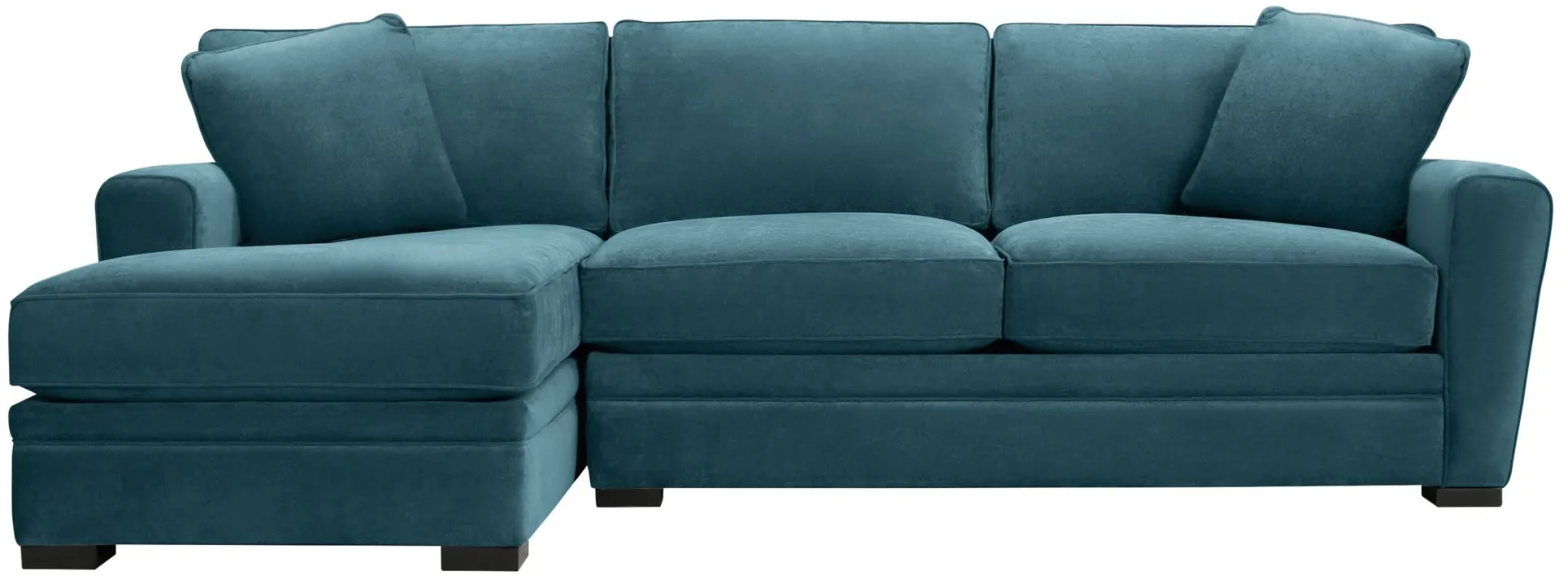 Artemis II 2-pc. Full Sleeper Left Hand Facing Sectional Sofa in Gypsy Teal by Jonathan Louis