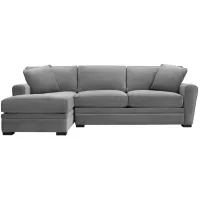 Artemis II 2-pc. Full Sleeper Left Hand Facing Sectional Sofa in Gypsy Smoked Pearl by Jonathan Louis