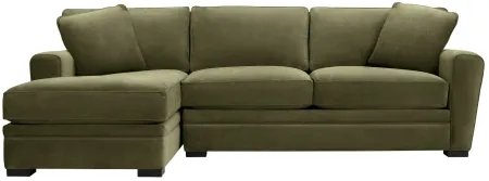 Artemis II 2-pc. Full Sleeper Left Hand Facing Sectional Sofa in Gypsy Sage by Jonathan Louis