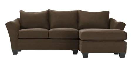 Foresthill 2-pc. Right Hand Chaise Sectional Sofa in Santa Rosa Taupe by H.M. Richards