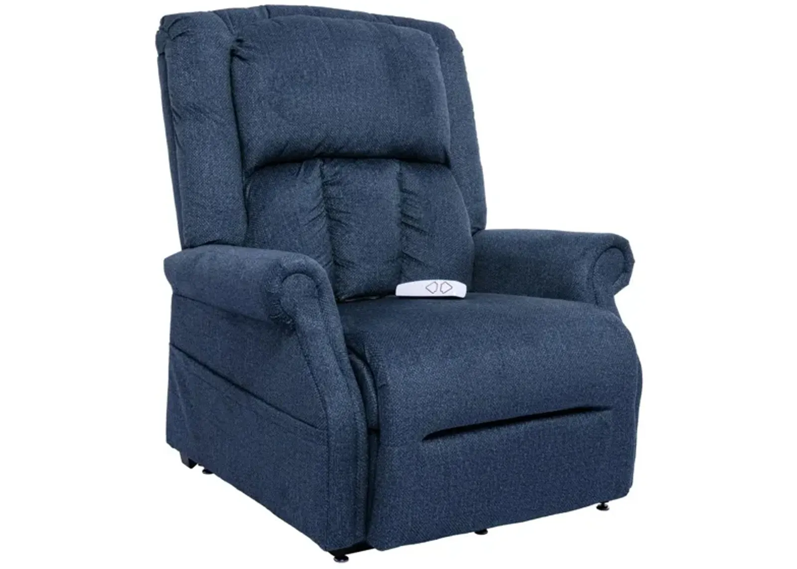 FDA Certified Lunar Heavy Duty Power Lift Recliner in Blue by Bellanest