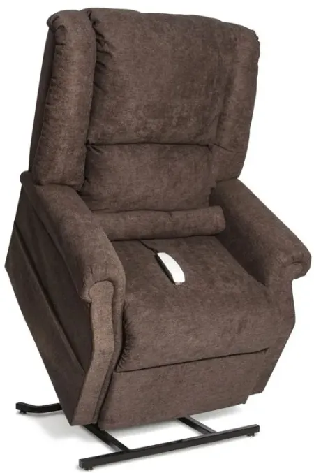 Juno Power Lift Recliner in Chocolate by Bellanest