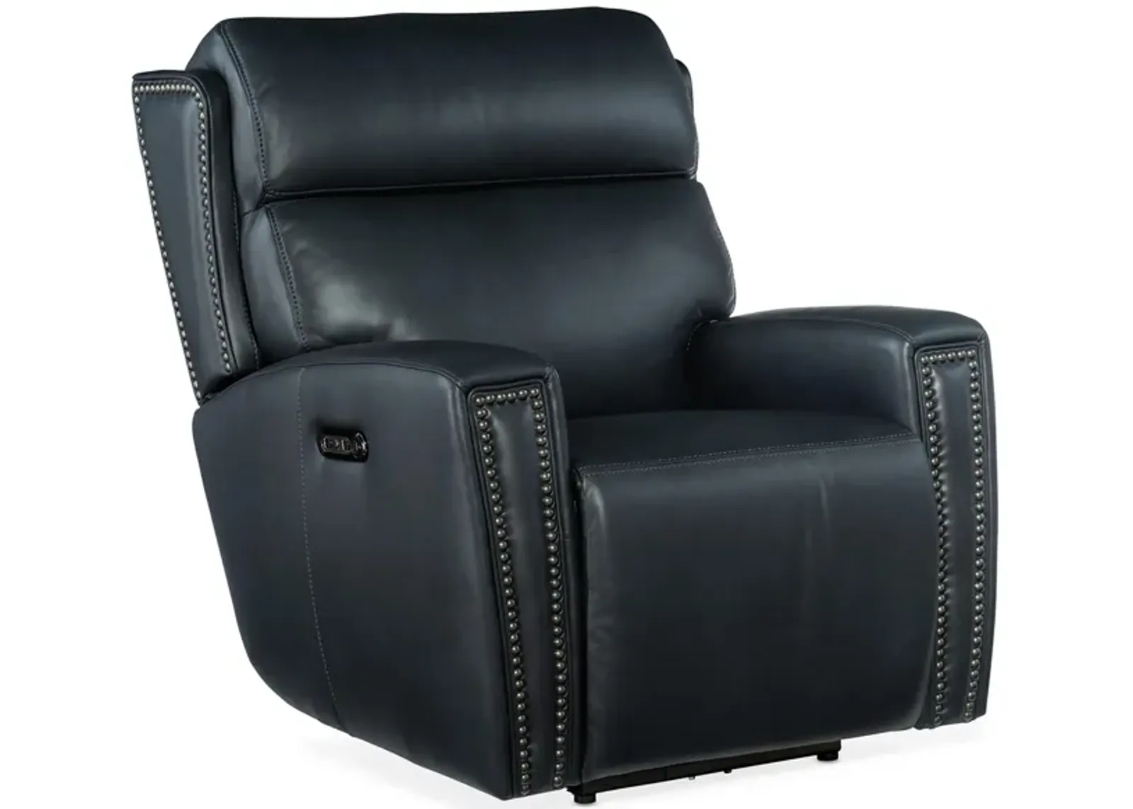 Ruthe Zero Gravity Power Recliner with Power Headrest in Salvo Denim by Hooker Furniture