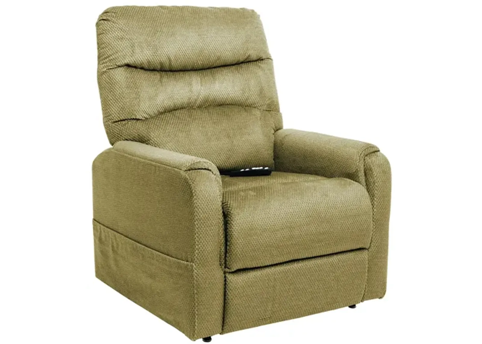 Spice Power Heat and Massage Lift Recliner in Stone by Bellanest