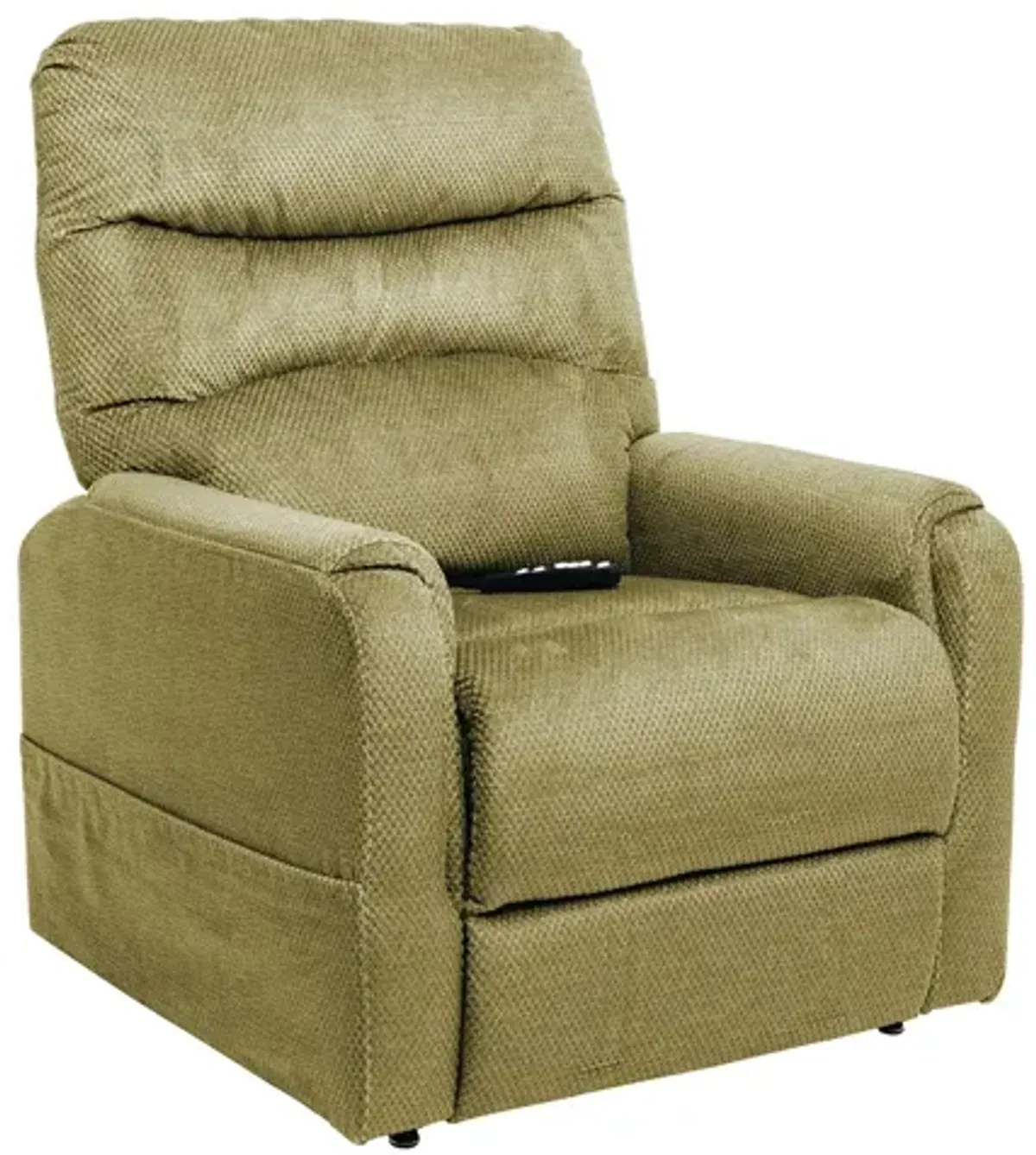 Spice Power Heat and Massage Lift Recliner in Stone by Bellanest