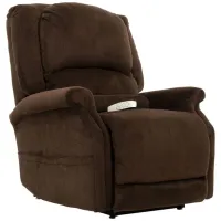 Stardust Power Lift Recliner in Chocolate by Bellanest