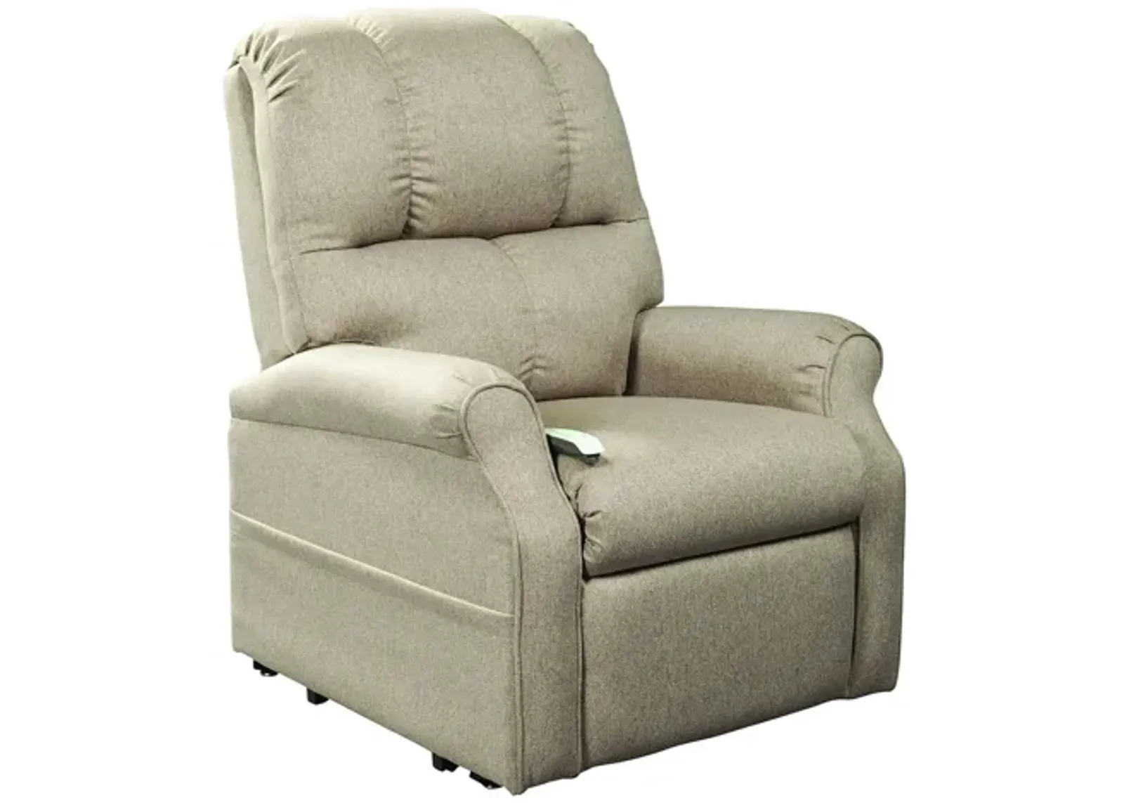 Parton Power Lift Recliner in Dark Beige by Bellanest