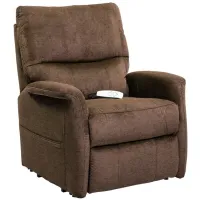 Polo Power Lift Recliner in Dark Brown by Bellanest