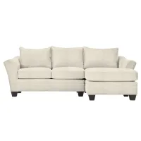Foresthill 2-pc. Right Hand Chaise Sectional Sofa in Sugar Shack Alabaster by H.M. Richards