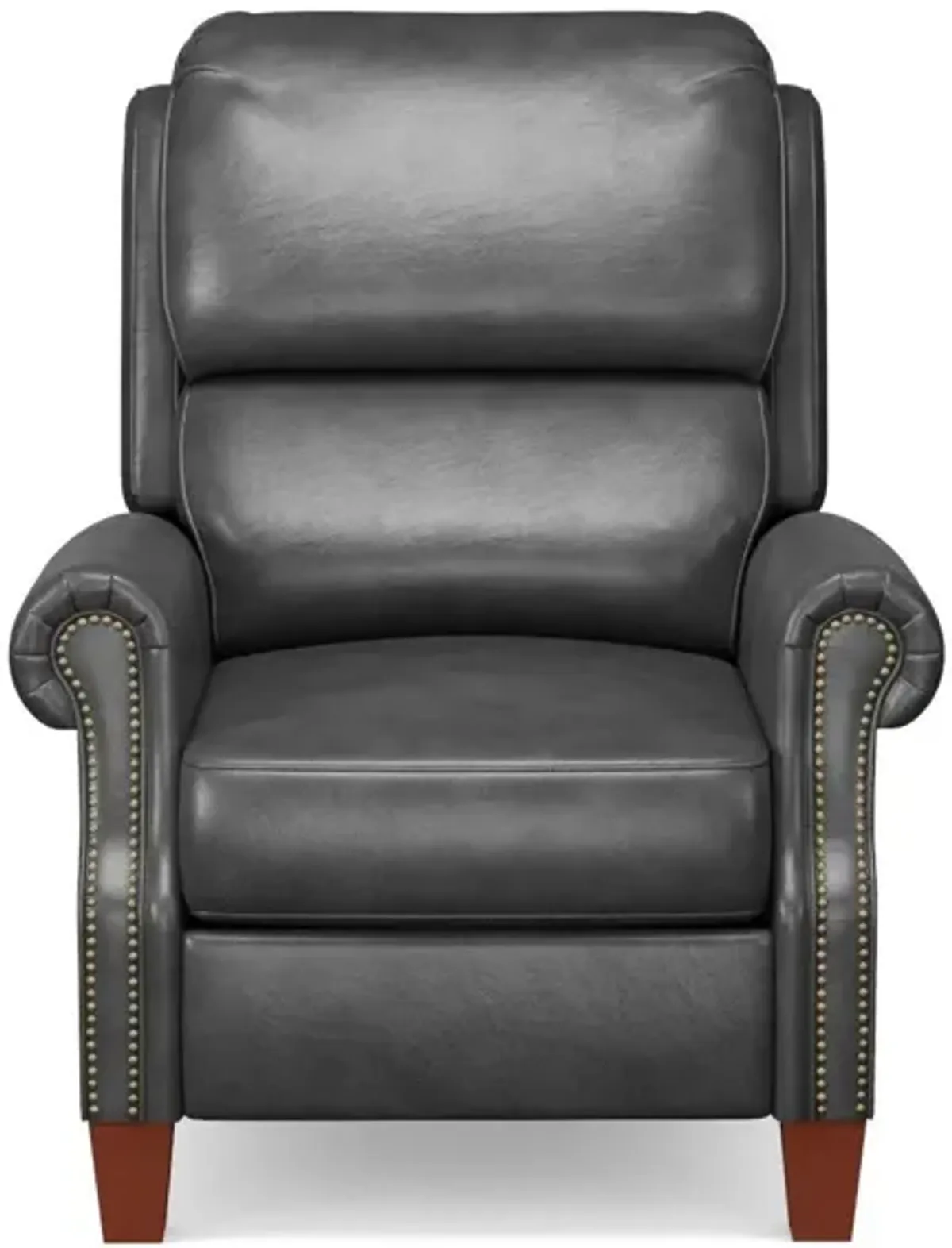 Alexander Pushback Recliner in Dark Gray by Sunset Trading