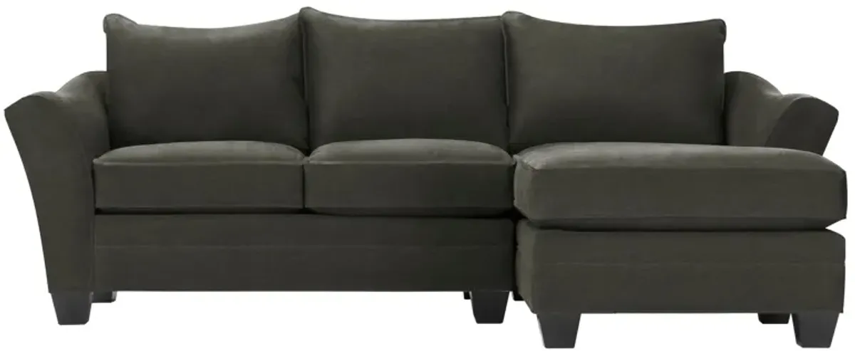 Foresthill 2-pc. Right Hand Chaise Sectional Sofa in Santa Rosa Slate by H.M. Richards